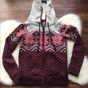 American Eagle ultra soft zipup hooded sweatshirt